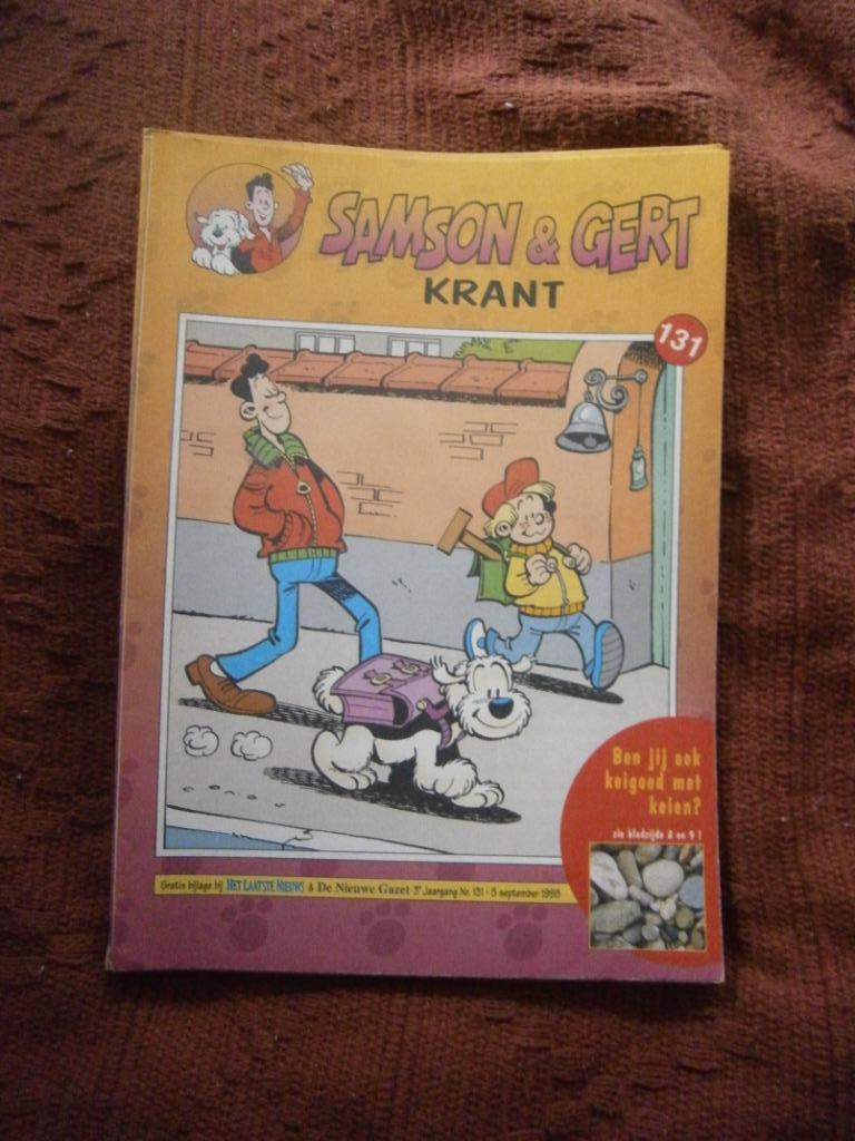 Samson & Gert, Ophalen, Gelezen, Krant
