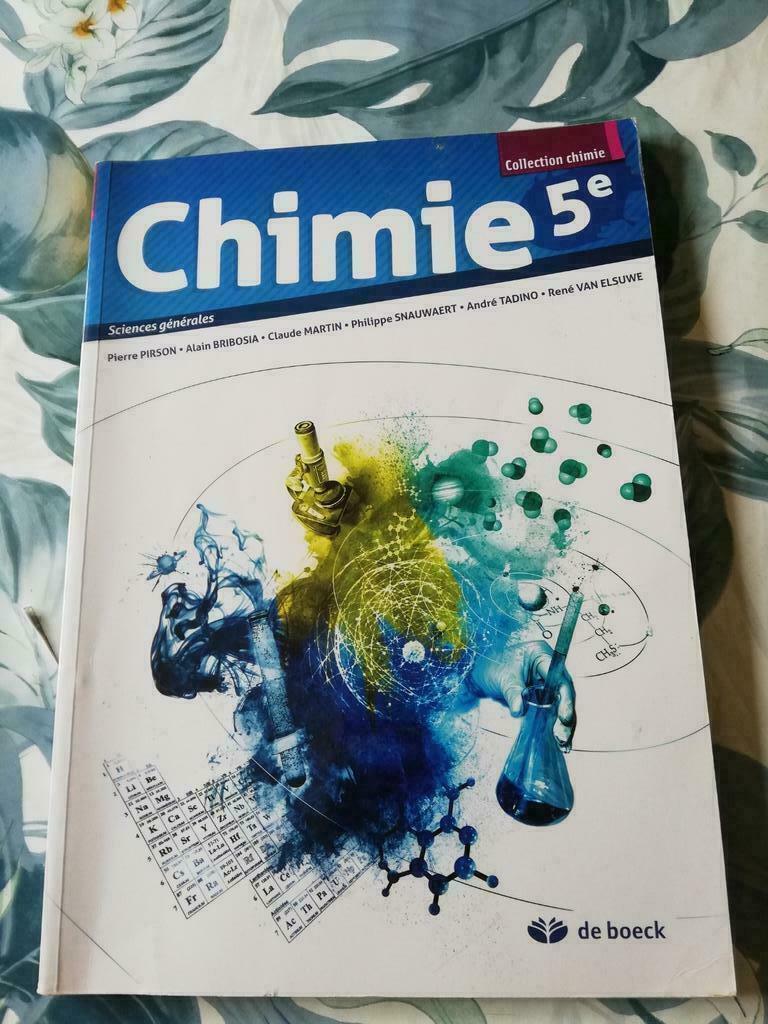 Chimie 5e Sciences générales., Livres, Enlèvement ou Envoi, Comme neuf