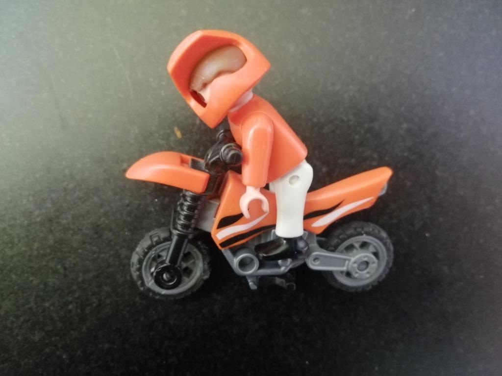 Playmobil moto cross, Enlèvement ou Envoi, Utilisé