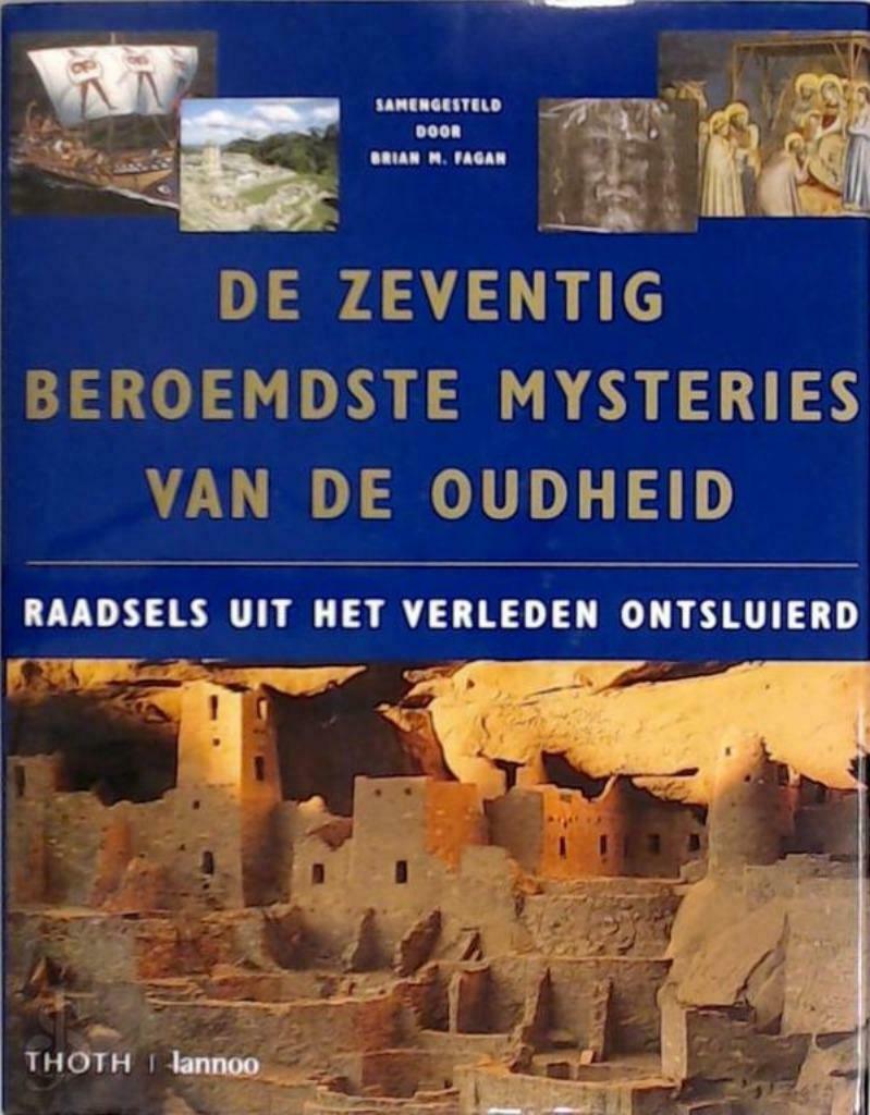 Hardcover A4 boek 'De zeventig beroemde mysteries' LANNOO, Overige wetenschappen, Nieuw, Ophalen of Verzenden, Van In