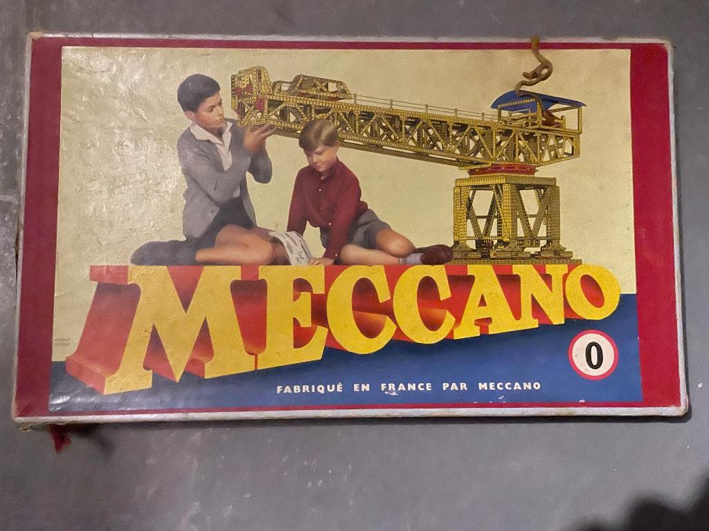 Meccano vintage boîte 0, Ophalen, Gebruikt