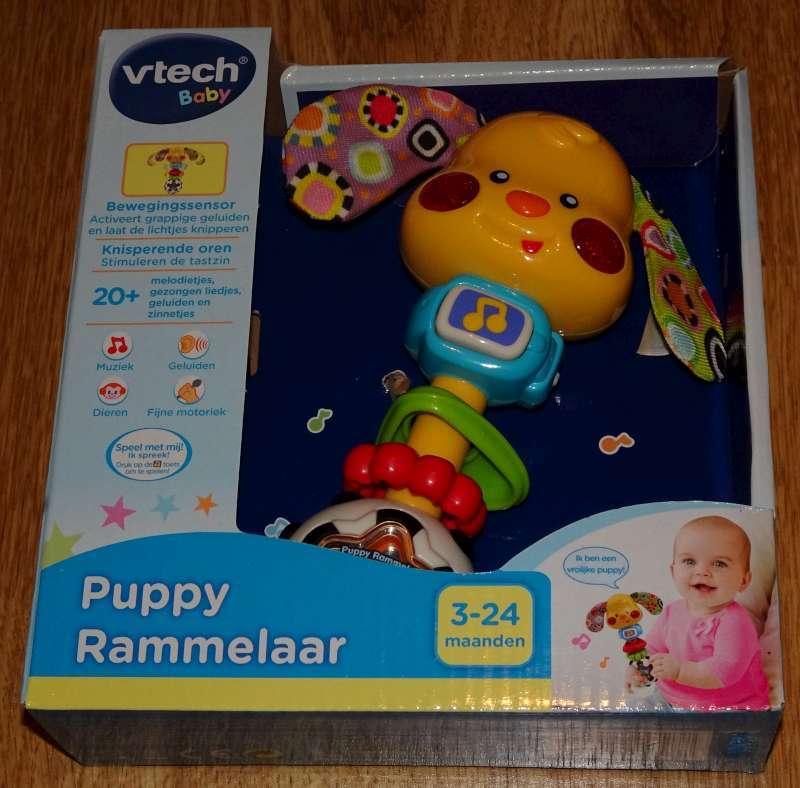 Vtech Puppy rammelaar, Kinderen en Baby's, Ophalen of Verzenden, Gebruikt, 6 maanden tot 2 jaar