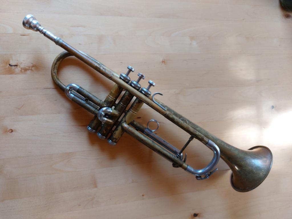 Trompet Bb Conn Victor 22b (vintage) - in topstaat, Ophalen, Gebruikt, Trompet in si bemol, Met koffer