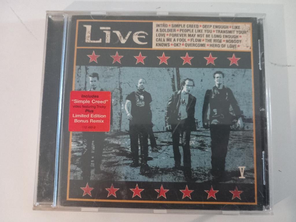 CD Live V Pop Rock Indie Alternative Poprock, Cd's en Dvd's, Ophalen of Verzenden