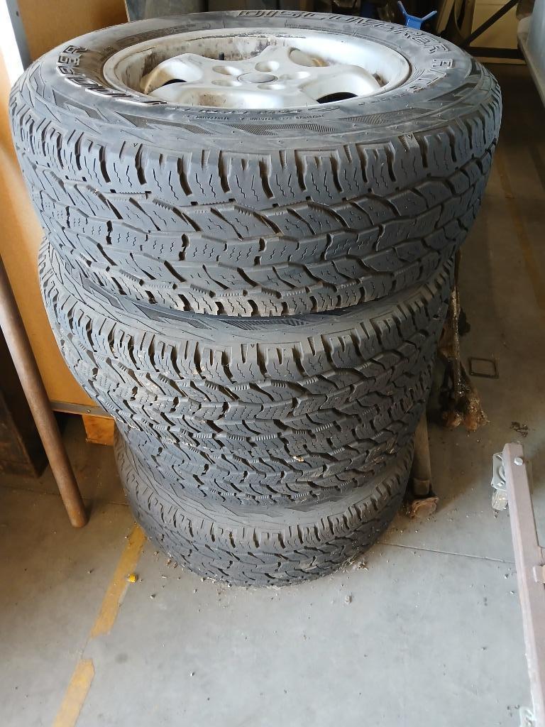 Te koop : 4 BROC velgen met Cooper banden, Auto-onderdelen, Banden en Velgen, Ophalen, Gebruikt, 16 inch, Banden en Velgen
