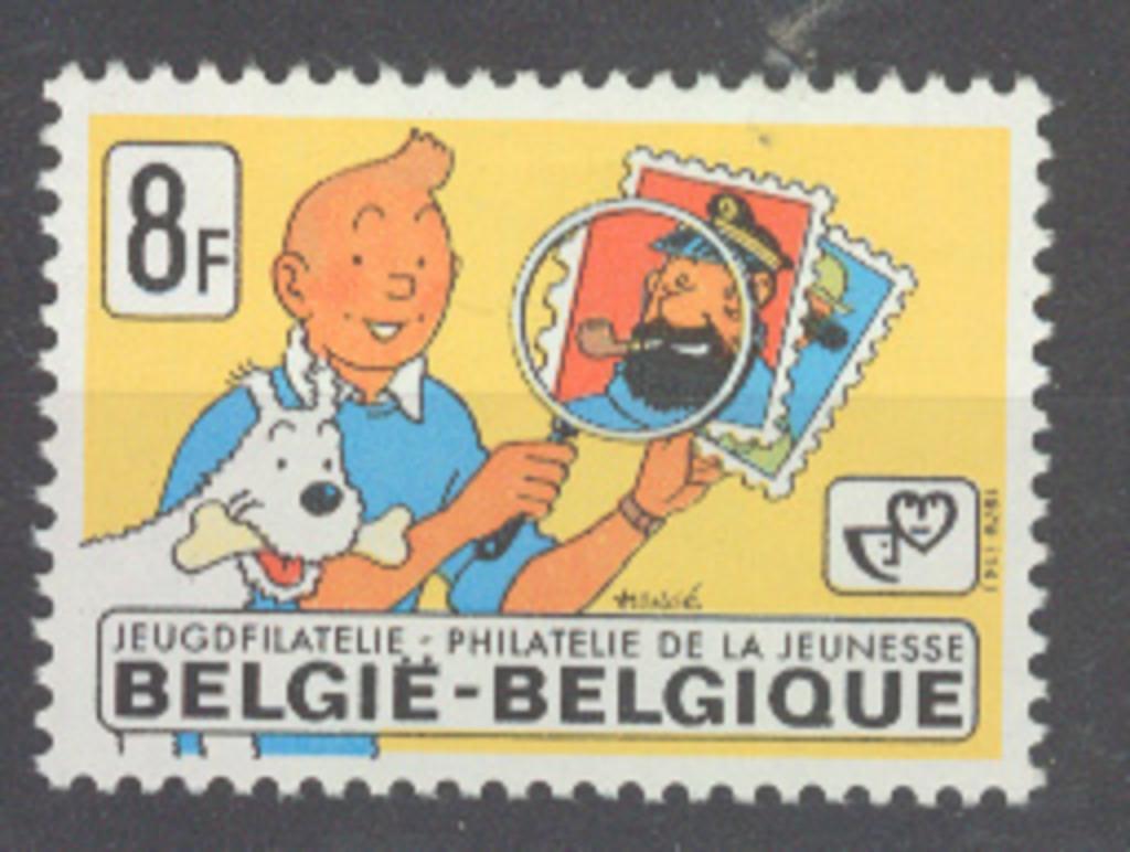 Comics : Kuifje Tintin Bpost 1979, Enlèvement ou Envoi, Non oblitéré, Autres thèmes