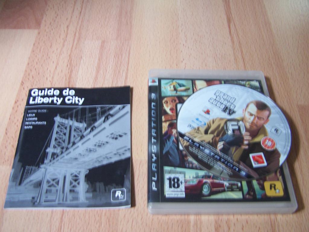 Jeu PS3 Grand Theft Auto IV., Consoles de jeu & Jeux vidéo, Online, 1 joueur, À partir de 18 ans, Aventure et Action