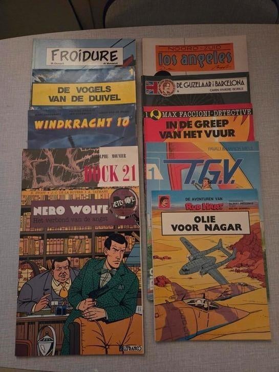 10 x 1ste druk, Boeken, Stripverhalen, Zo goed als nieuw, Ophalen of Verzenden
