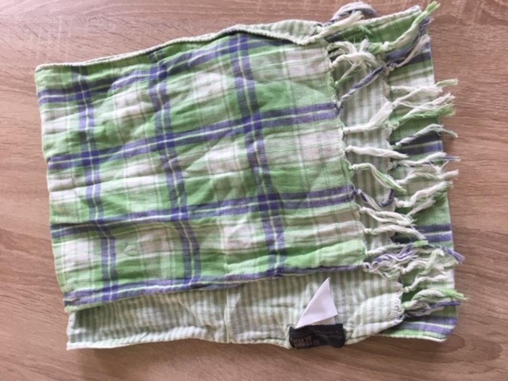 Toffe kindersjaal merk TERRE BLEUE, Kinderen en Baby's, Overige typen, Terre Bleue, Ophalen of Verzenden, Zo goed als nieuw