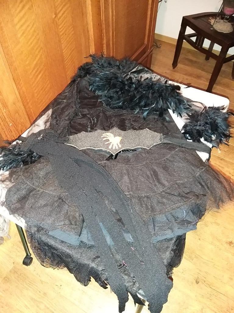 Heksenpak met pruik, Kinderen en Baby's, Carnavalskleding en Verkleedspullen, Ophalen, Gebruikt
