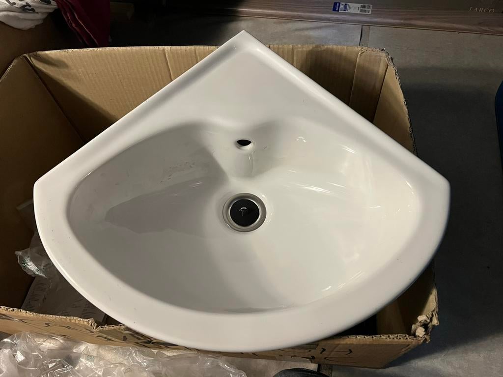 Fontaine d'angle Duravit Duraplus, Enlèvement, Neuf, Pierre, Lavabo