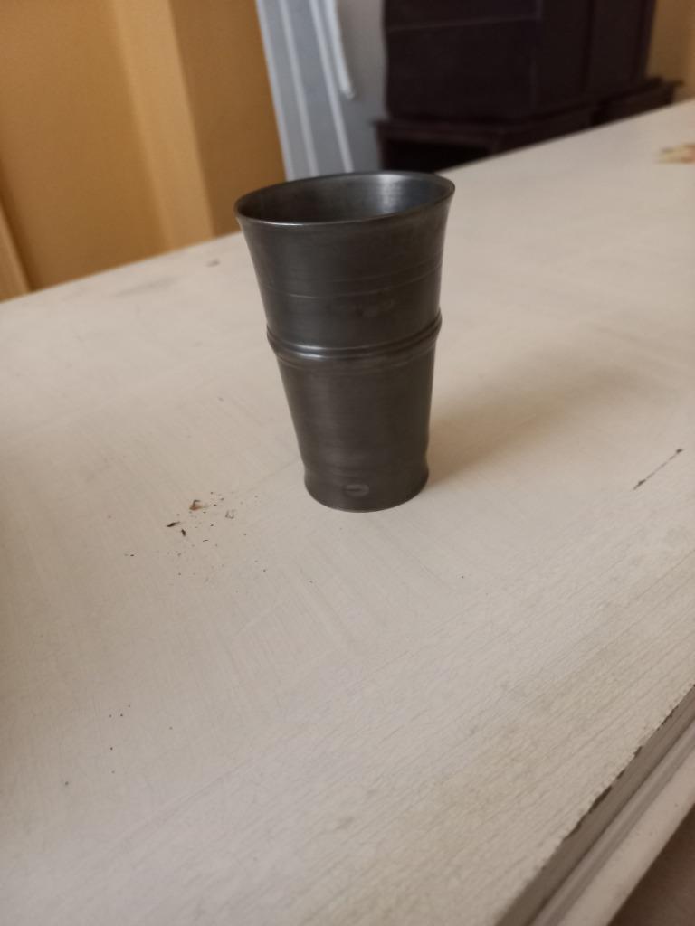timbale en étain, Enlèvement