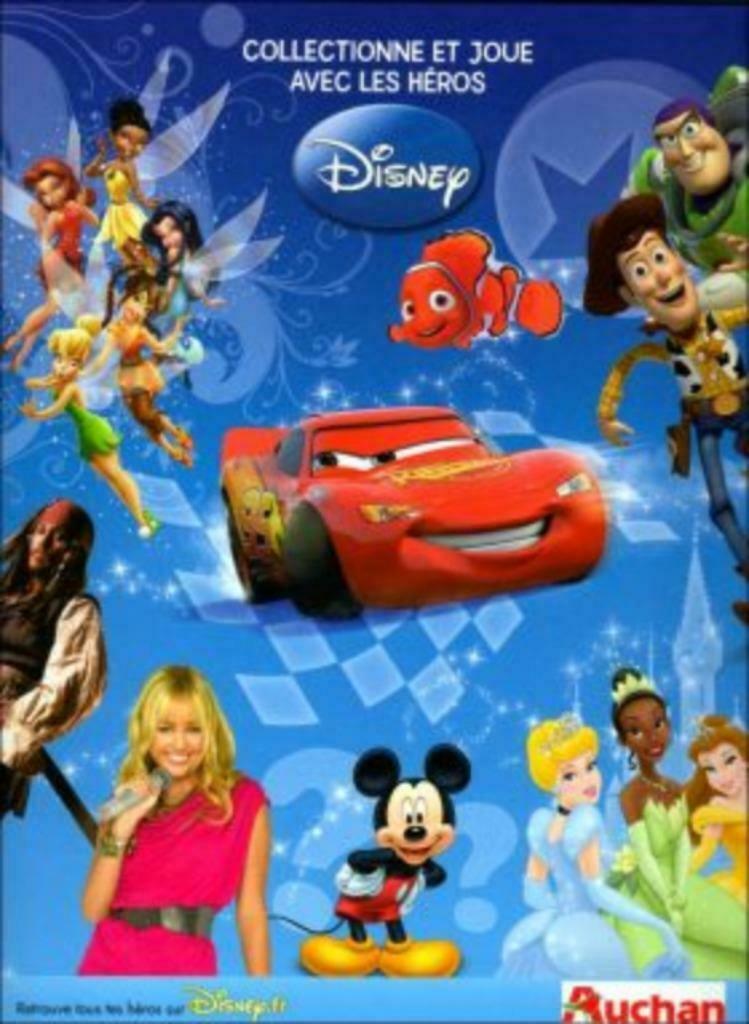 AlbumAuchan Les héros de Disney - pochettes de stickers à ve, Enlèvement ou Envoi, Neuf, Autres types