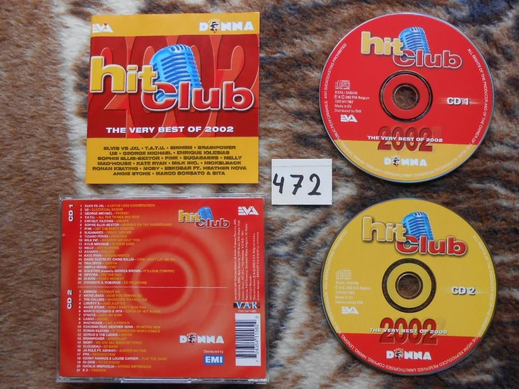 CD Donna Hit Club - The Very Best Of 2002, Cd's en Dvd's, Ophalen of Verzenden, Gebruikt