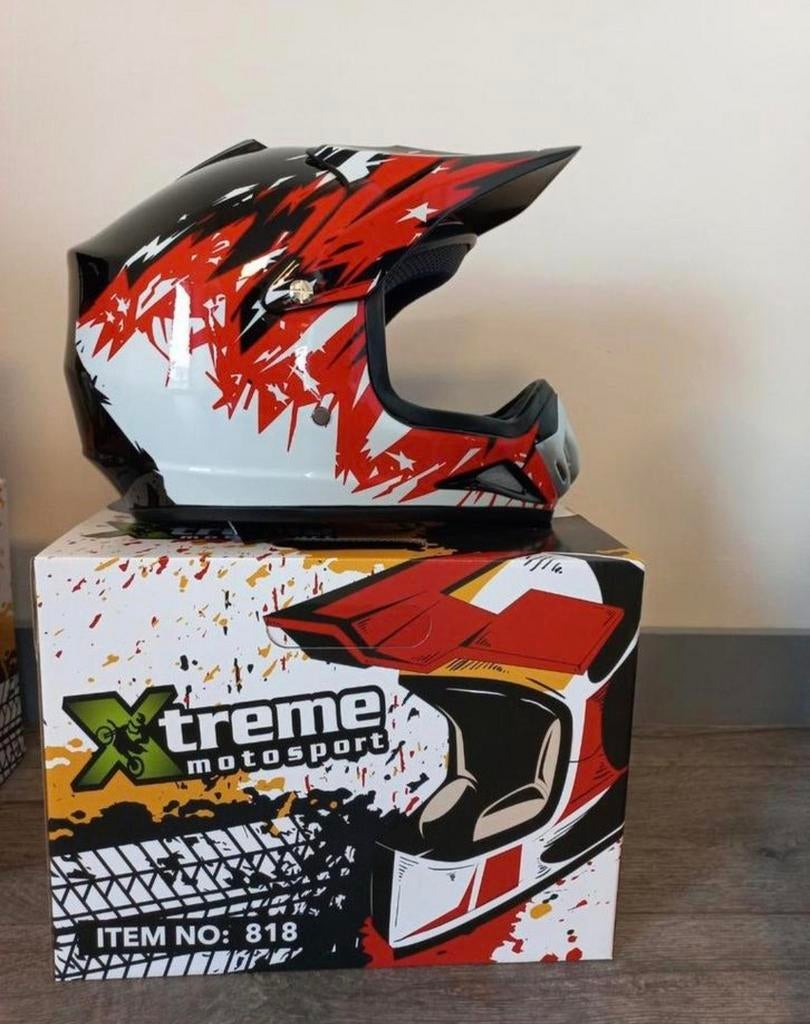 Nieuwe helm helmen voor kinder quad en crossmotoren, Fietsen en Brommers, Ophalen of Verzenden, Nieuw