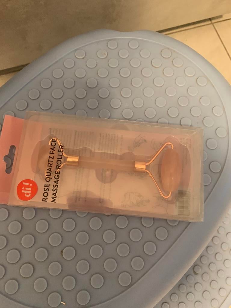 Roller quartz rose massage visage, Enlèvement, Neuf