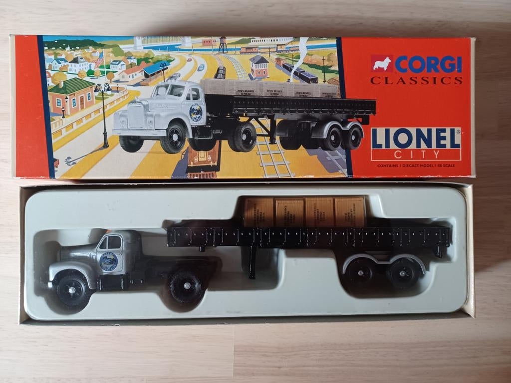 Corgi Mack B 1956 met aanhanger, Enlèvement, Neuf, Corgi