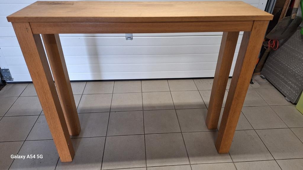 Hoge tafel, Ophalen of Verzenden, Zo goed als nieuw