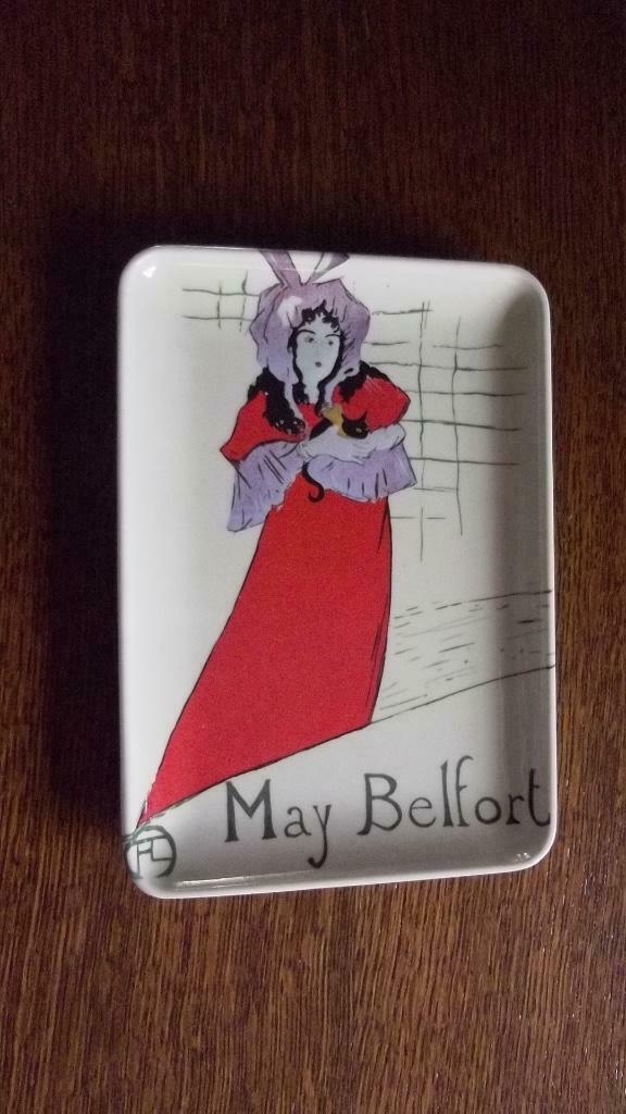 Kunstvol dienblaadje - May Belfort, Ophalen of Verzenden