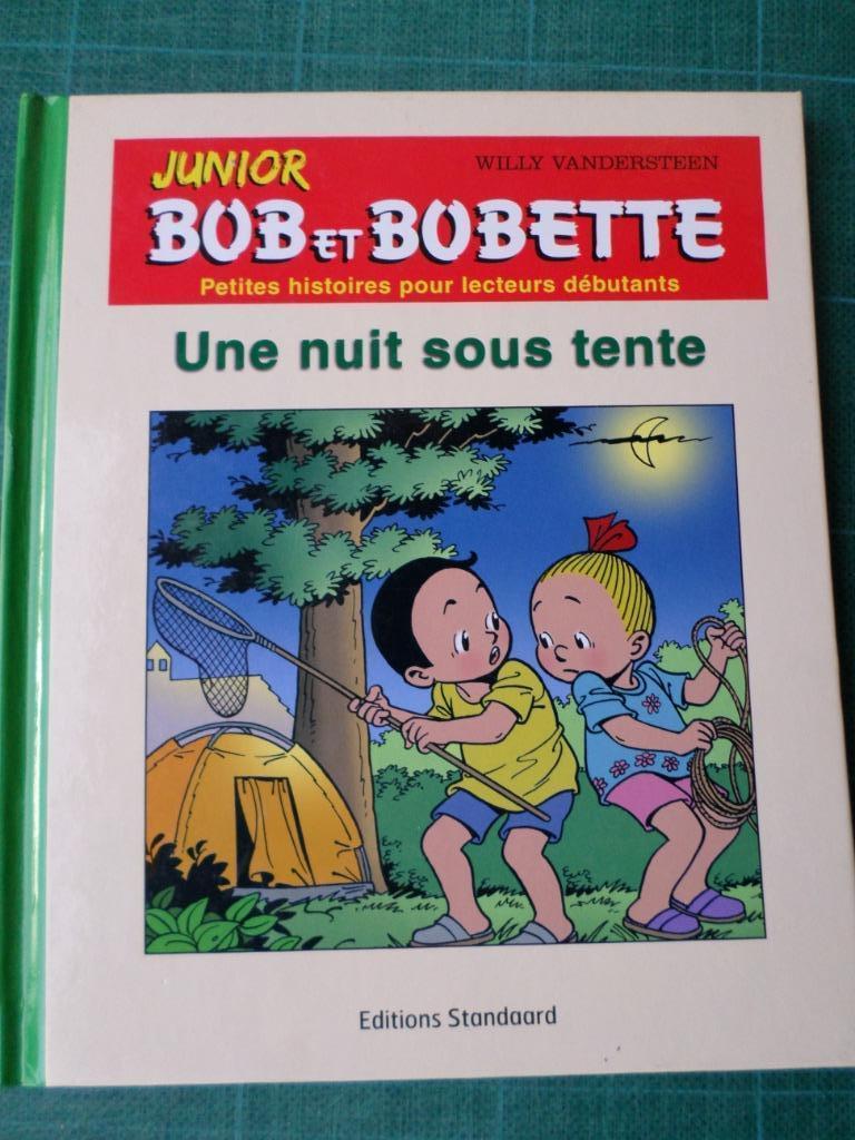 Bob et Bobette junior – une nuit sous tente – 2012, Livres, Garçon ou Fille, Enlèvement ou Envoi, Fiction général, Comme neuf