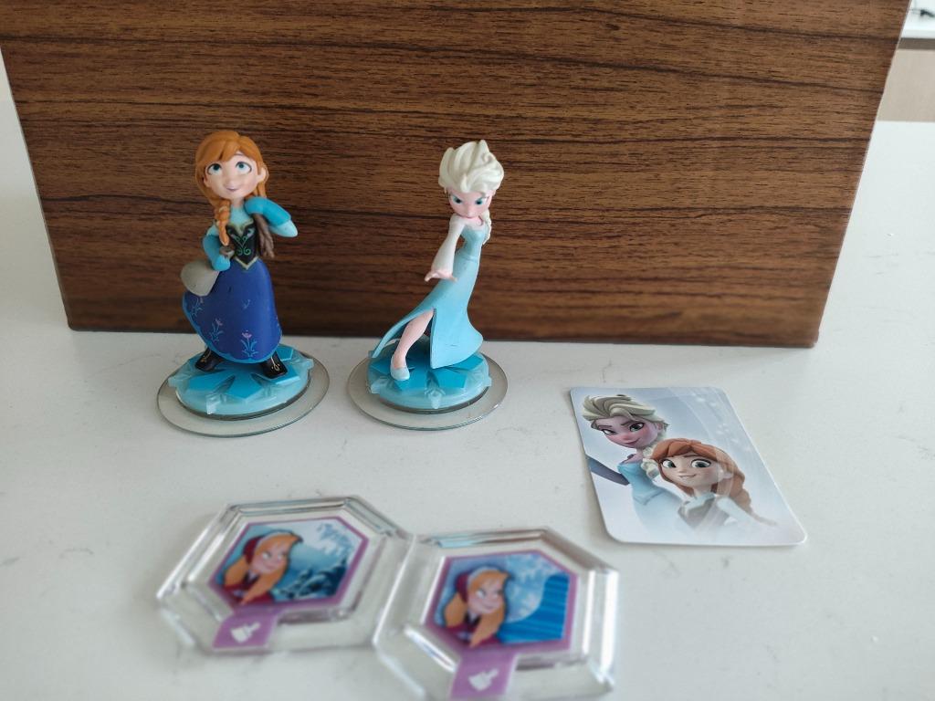 Disney Infinity – Frozen Toy Box Pack (Anna & Elsa), Enlèvement ou Envoi, Utilisé, Statue ou Figurine