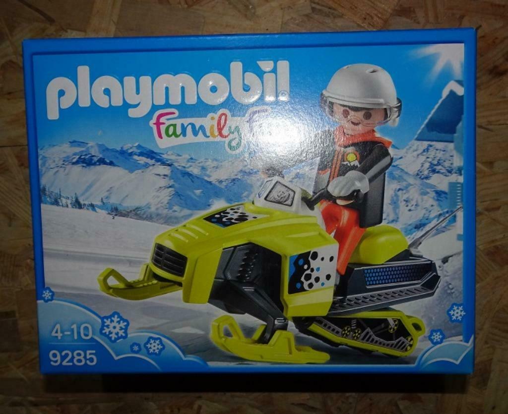 Playmobil Family sneeuwscooter 9285 (nieuw), Ophalen of Verzenden, Nieuw