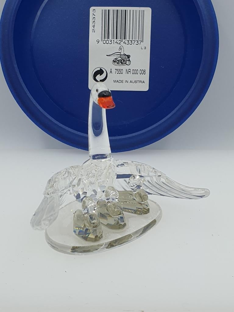 Swarovski Zwanen familie ., Verzamelen, Swarovski, Ophalen of Verzenden, Zo goed als nieuw