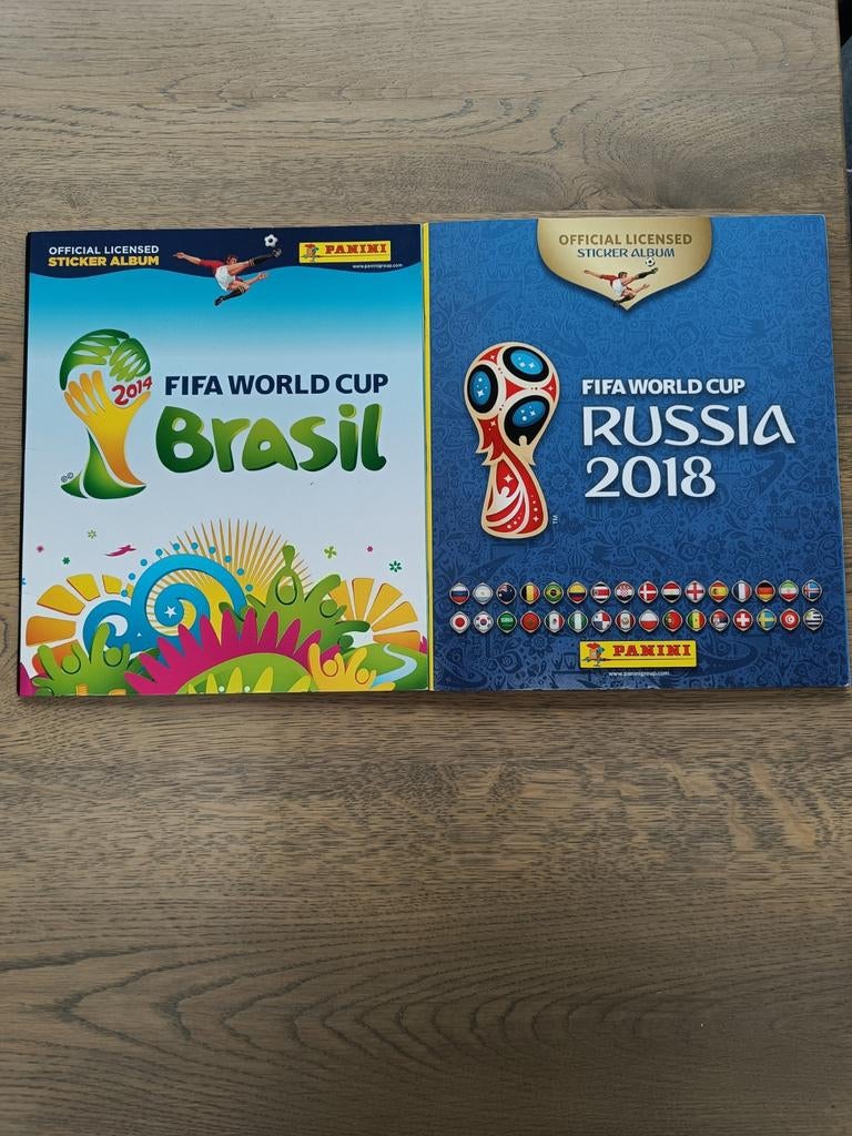 2 lege Panini albums, Ophalen of Verzenden, Zo goed als nieuw