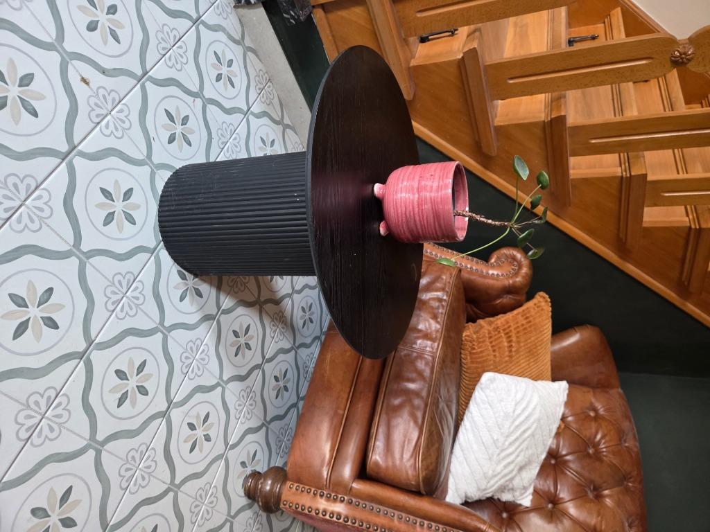 Salontafel, Huis en Inrichting, Ophalen, Kunststof, Gebruikt, Rond