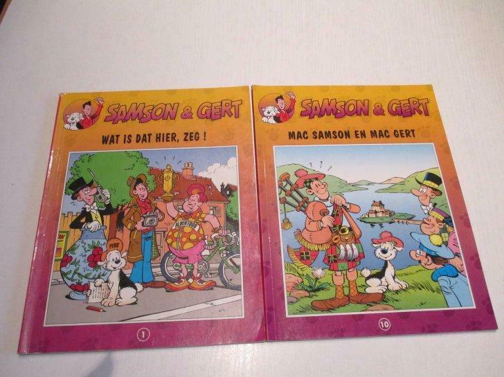 2 stripboeken Samson & Gert, Boeken, Ophalen of Verzenden, Gelezen