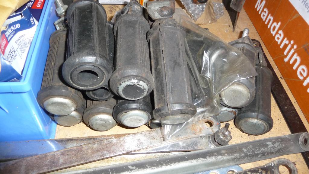 Set duo voetsteunen Laverda 750 S SF SF1 SF2 SF3 10003C, Motoren, Ophalen of Verzenden, Gebruikt