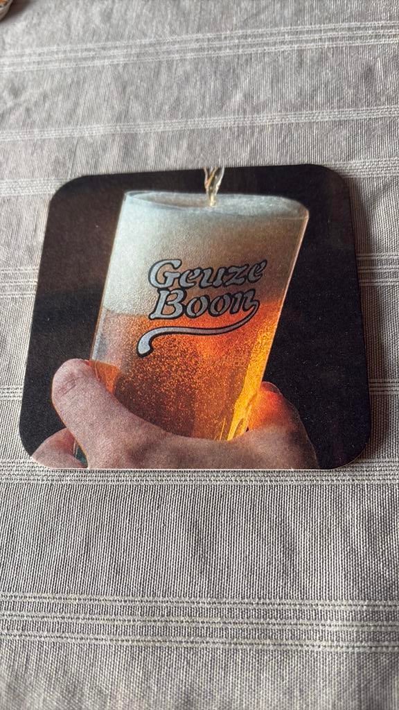 Bierviltje geuze boon, Verzamelen, Ophalen of Verzenden, Nieuw, Viltje(s)