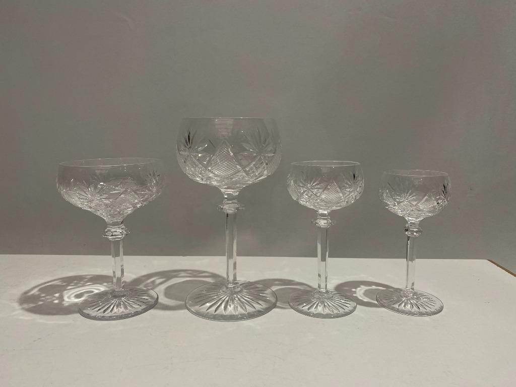 Vier x zes glazen VSL Val St Lambert, Ophalen