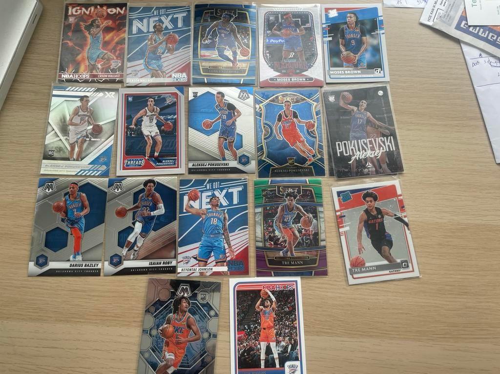 17x OKC kaarten, Hobby en Vrije tijd, Ophalen of Verzenden, Nieuw, Meerdere plaatjes