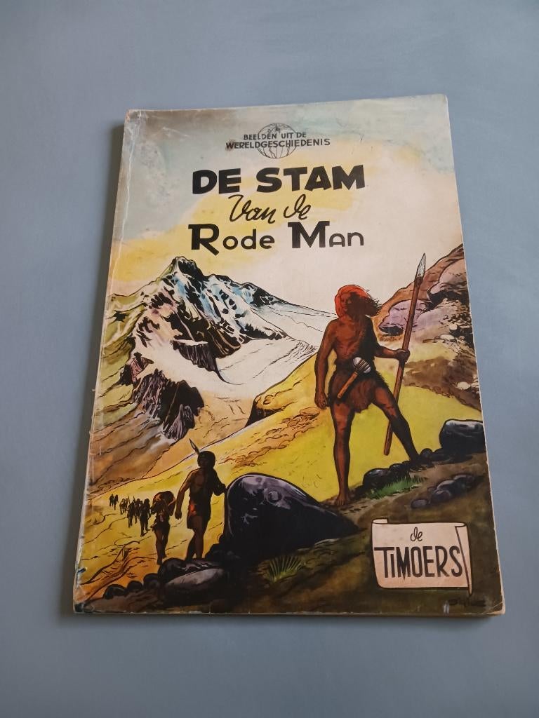 Timoers, Stam van de Rode Man 1ste druk, goede staat, Boeken, Stripverhalen, Eén stripboek, Ophalen of Verzenden, Gelezen