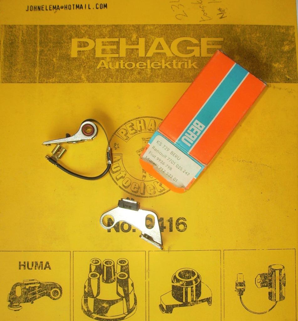 Vis platinée Beru pour Lancia. Renault, Fiat anciennes, Enlèvement ou Envoi, Neuf, Renault