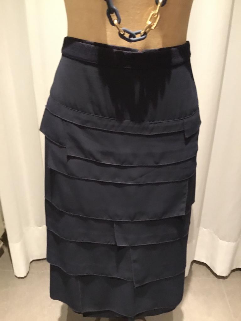 XANDRES GOLD, Stijlvolle rok, maat 50/52, Kleding | Dames, XANDRES GOLD, Blauw, Ophalen of Verzenden, Zo goed als nieuw