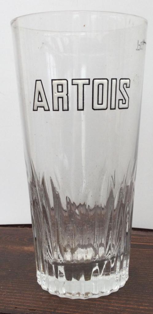 Bier brouwerij  Artois 33cl. email geribd, Verzamelen, Ophalen of Verzenden