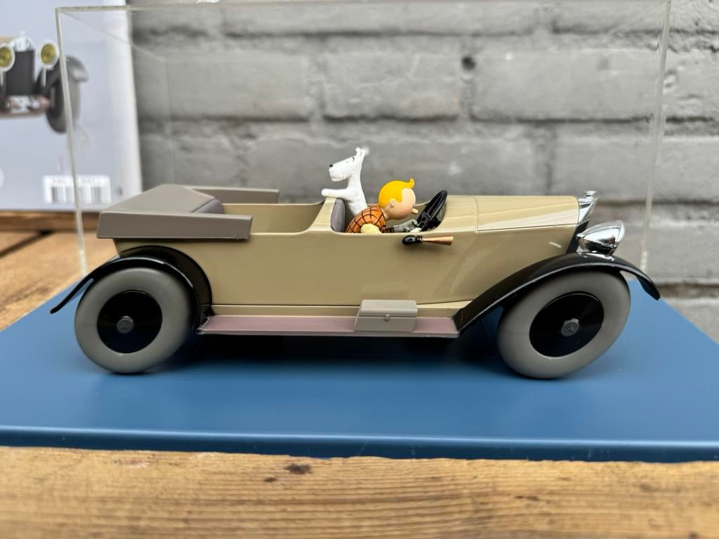 Kuifje TinTin Mercedes, Verzamelen, Ophalen of Verzenden, Kuifje, Zo goed als nieuw, Beeldje of Figuurtje