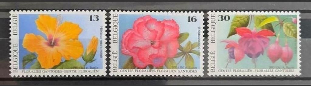 Belgique : OBP 2589/91 ** Floralies Gantoises 1995., Timbres & Monnaies, Timbres | Europe | Belgique, Sans timbre, Neuf, Enlèvement ou Envoi