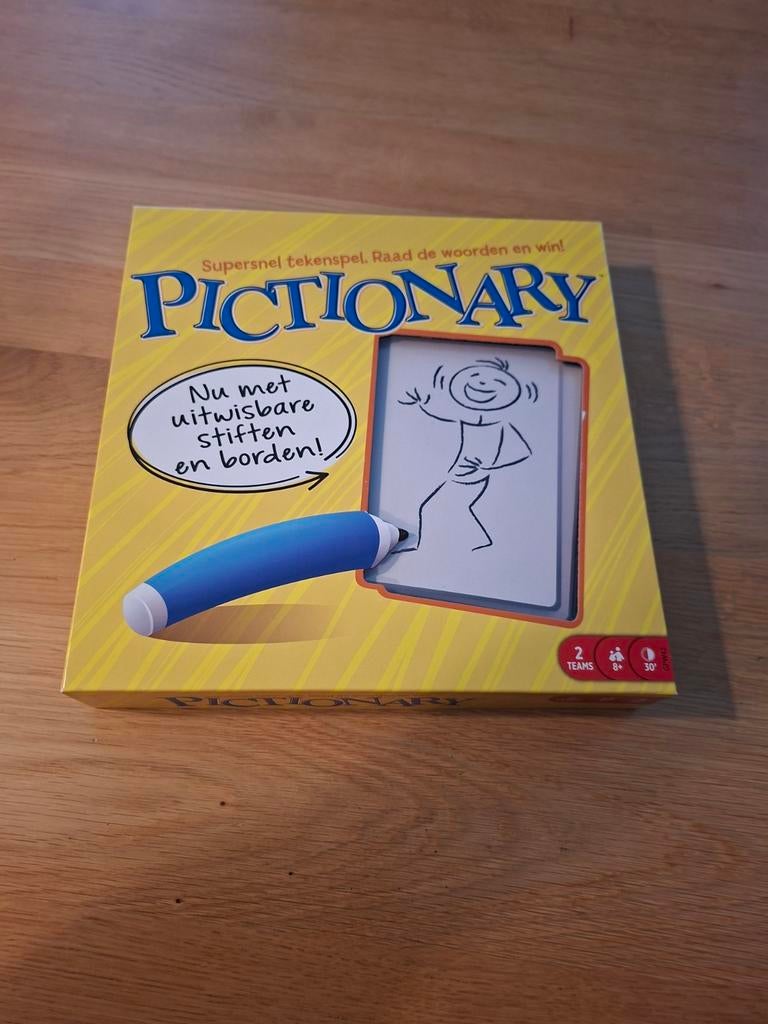 Pictionary, Ophalen of Verzenden, Zo goed als nieuw