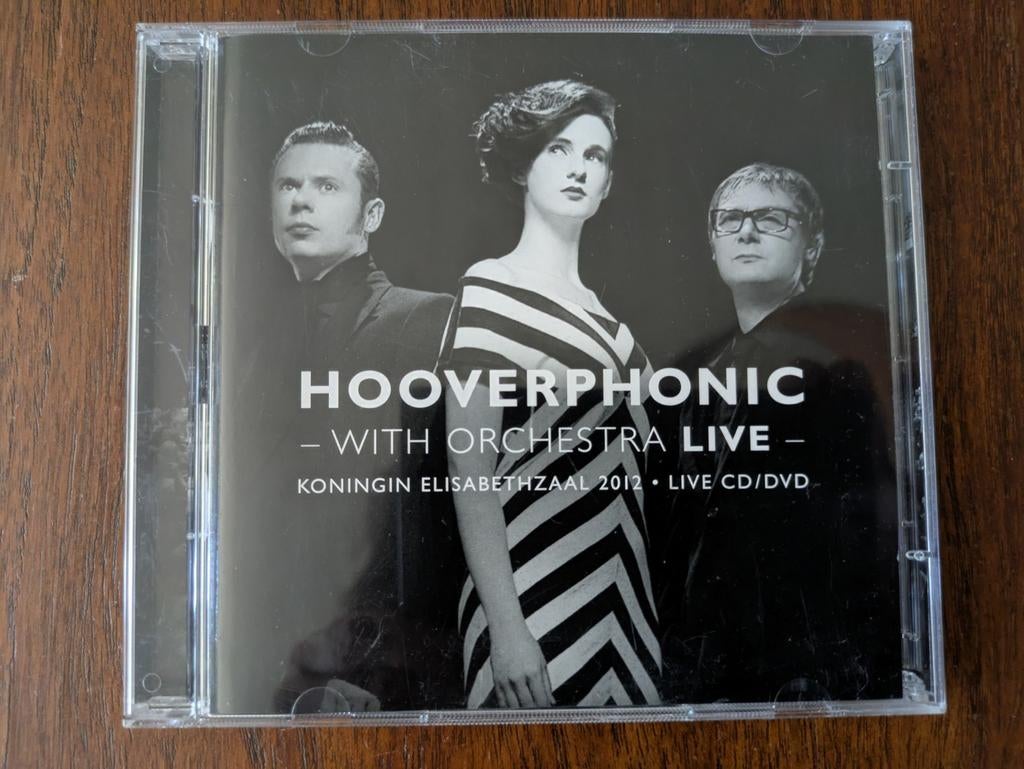 Hooverphonic live cd / dvd with orchestra, Cd's en Dvd's, Ophalen of Verzenden, Zo goed als nieuw
