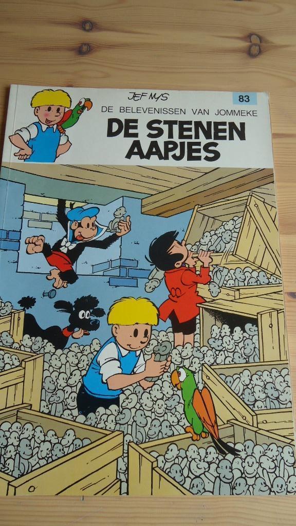 Stripboek Jommeke: De stenen aapjes, Eén stripboek, Ophalen of Verzenden, Gelezen