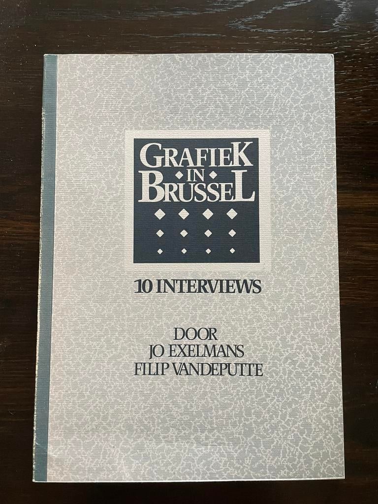 Grafiek in Brussel  Ever Gorik Pepermans Exelmans Vandeputte, Ophalen of Verzenden