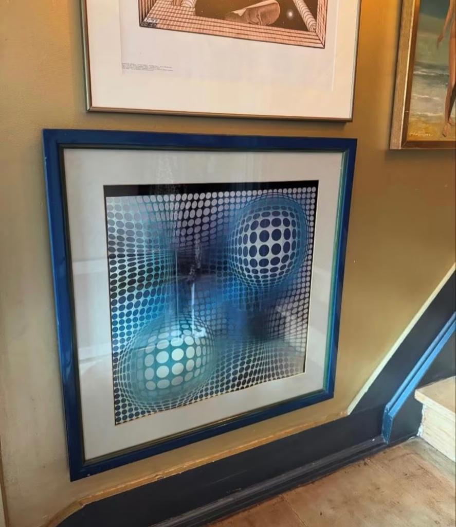 Œuvre d'art Vasarely, Antiquités & Art, Art | Lithographies & Sérigraphies, Enlèvement ou Envoi