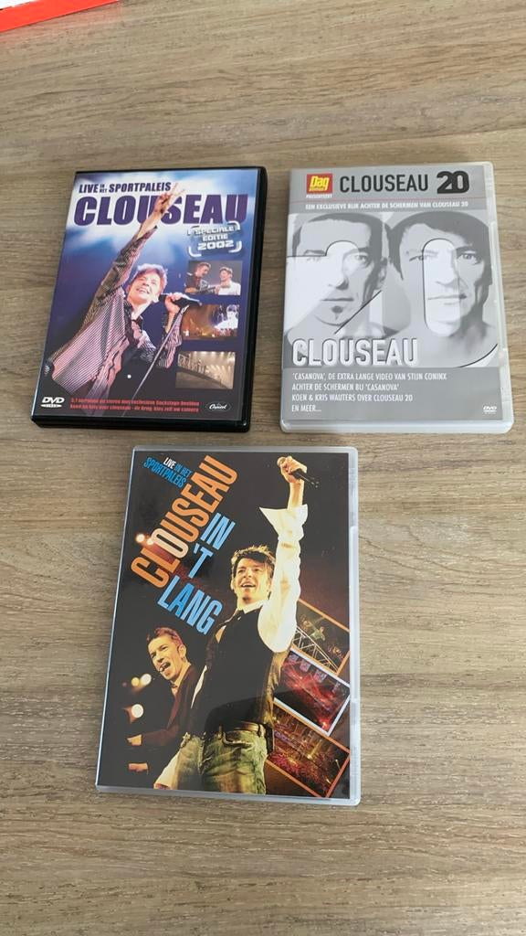 Muziek dvd’s clouseau, Tous les âges, Enlèvement ou Envoi, Utilisé, Musique et Concerts