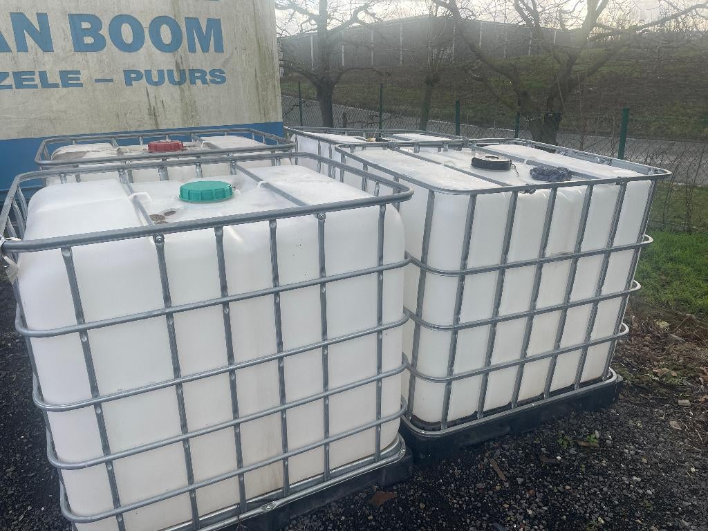 IBC containers nieuw, Ophalen