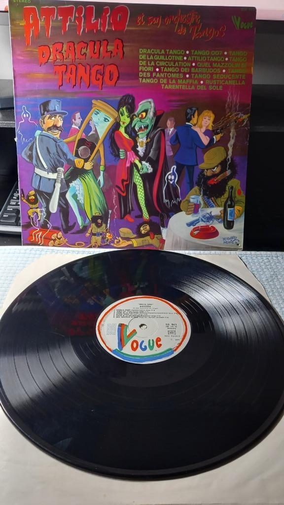 Attilio Et Son Orchestre De Tangos ‎– Dracula Tangos - lp, Enlèvement ou Envoi, Comme neuf, 12 pouces