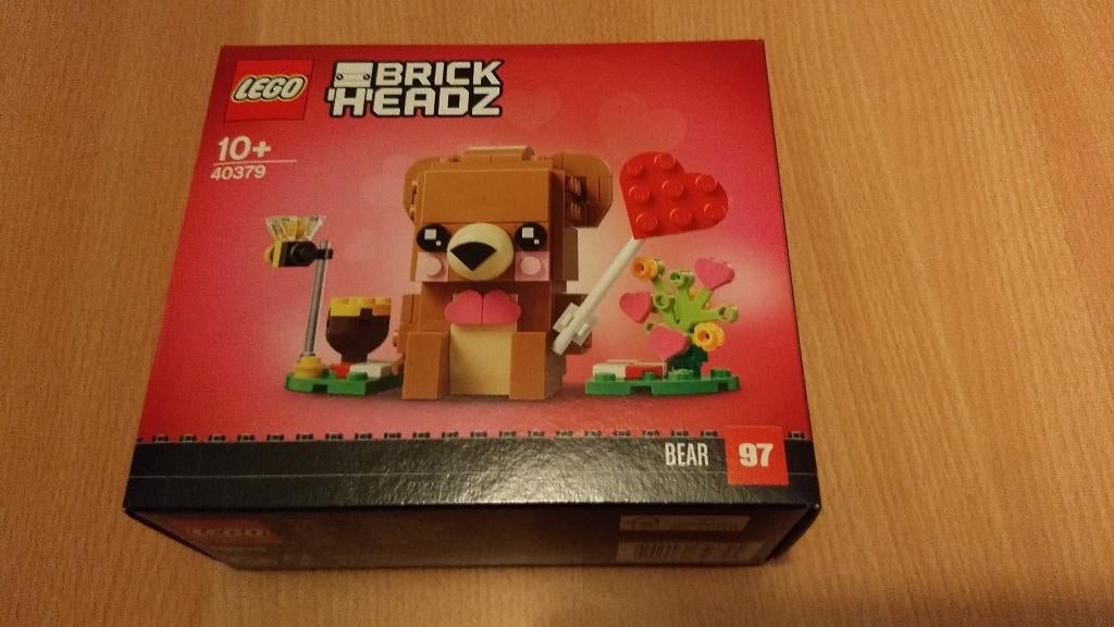 Lego 40379 Valentijnsbeer Nieuw, BrickHeadz, Lego, Nieuw, Ophalen of Verzenden