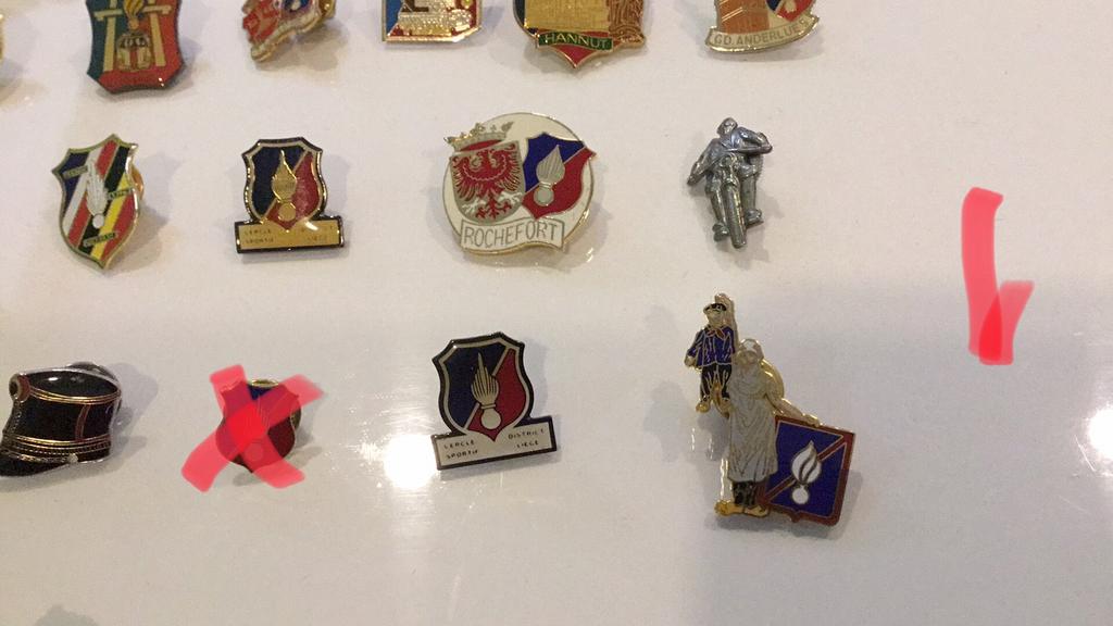 Pins Rijkswacht politie, Enlèvement ou Envoi, Comme neuf